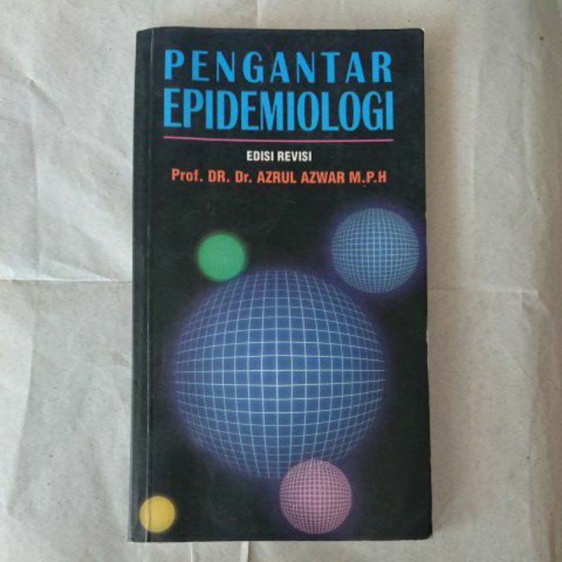 PENGANTAR EPIDEMIOLOGI