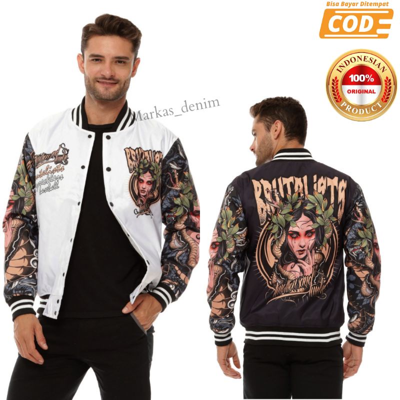 [COD]JAKET VARSITY/JAKET VARCITY/JAKET FULL PRINT/JAKET PREMIUM/JAKET PRIA WANITA/JAKET MOTOR/JAKET 