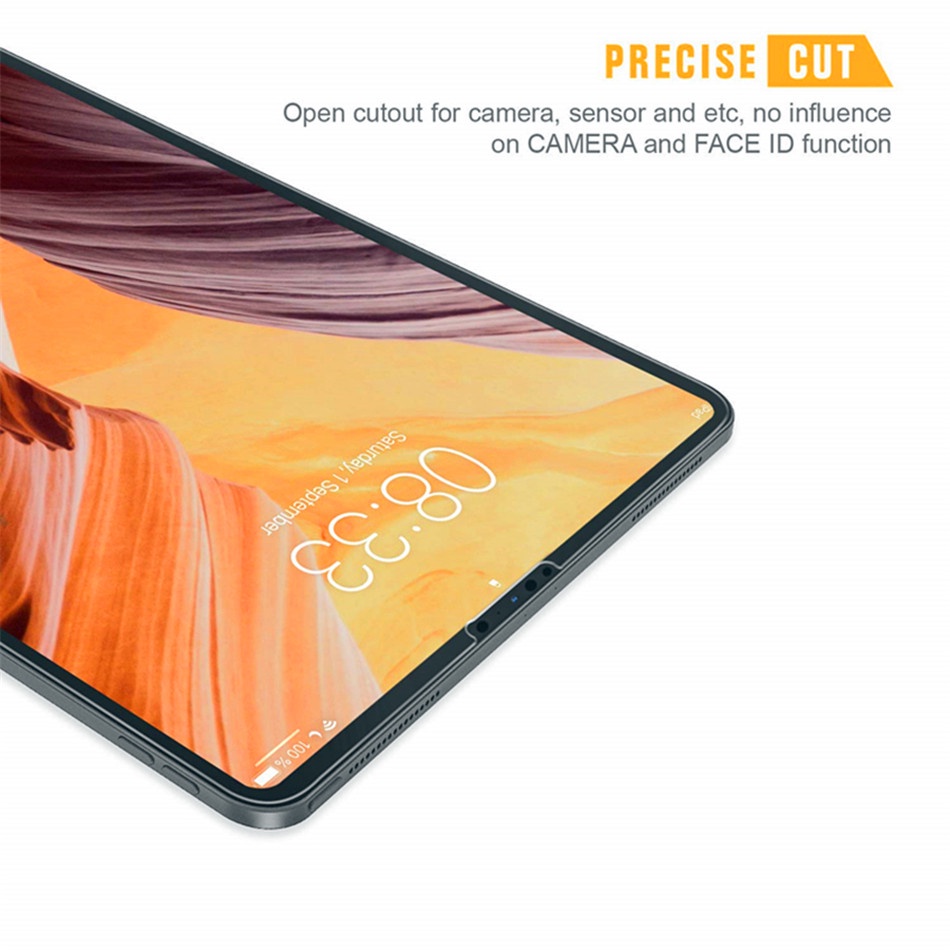 3 Pak Pelindung Layar Tempered Glass 9H Untuk iPad pro 11 3rd Generation 2021 11 2018 / 2020 / iPad Air4 10.9