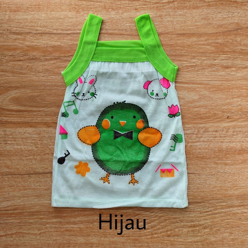 Singlet bayi motif AYAM ukuran M / L / XL