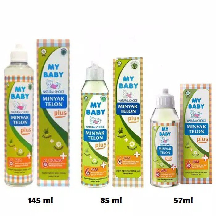 My Baby Minyak Telon Plus Ecalyptus (Tersedia varian ukuran)