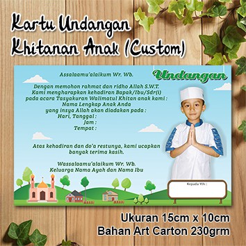 42 Contoh Undangan Khitanan Cdr Gratis