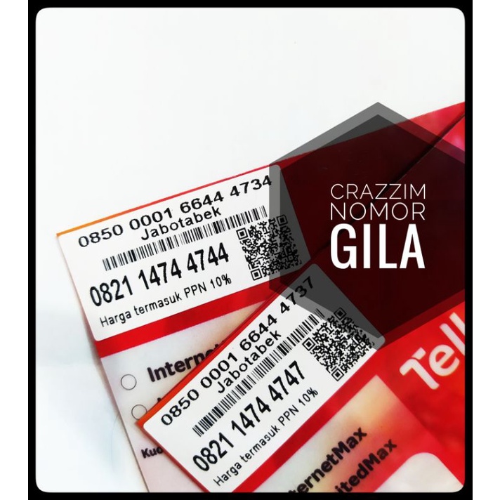 Nomor Cantik Telkomsel Simpati 74. 47. No Cantik Super Hoki Couple Murah