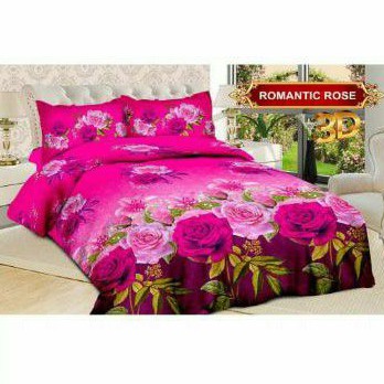 Sprei Bonita Bantal 4 No 1 Uk 180x200 Romantic Rose