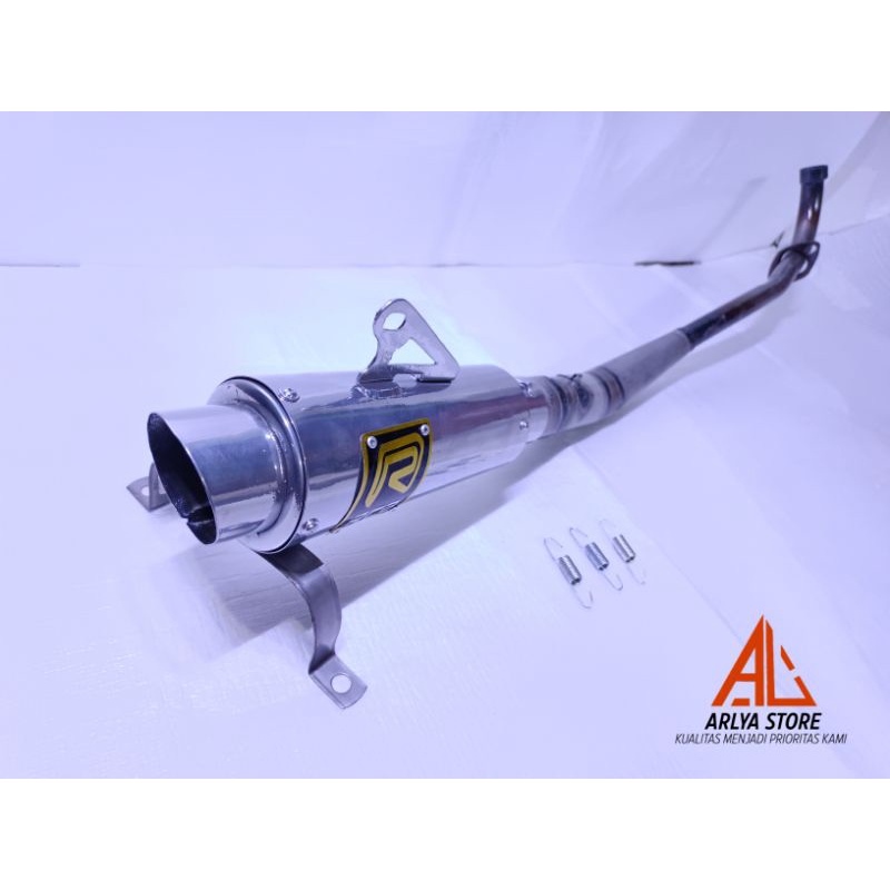 Knalpot racing RCB vega zr vega r