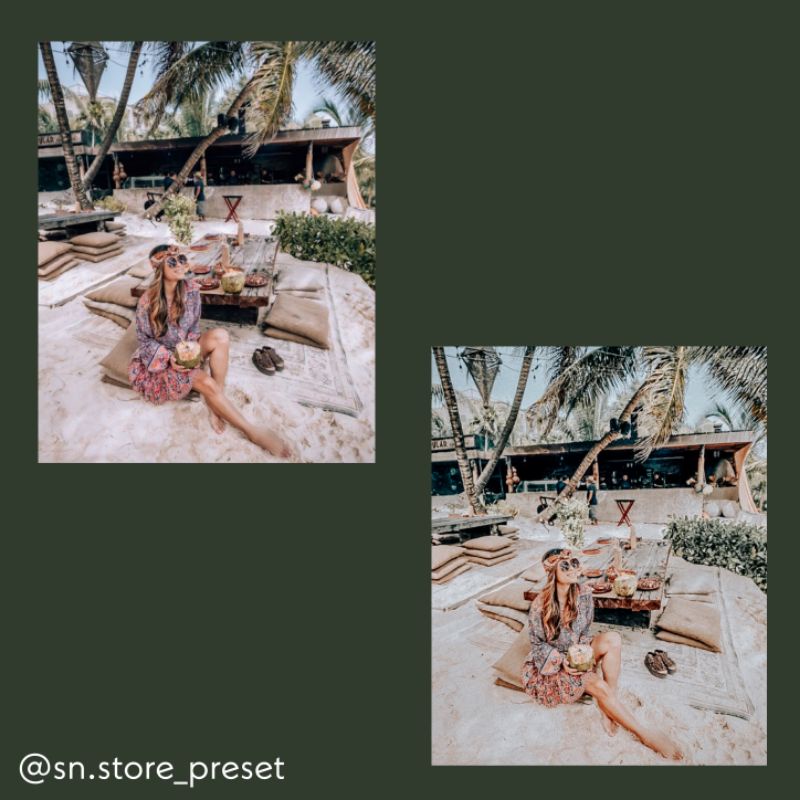 3 PRESET LIGHTROOM TULUM for IOS &amp; Android