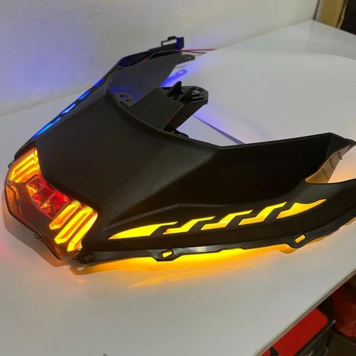 UNDERTAIL LAMPU SEN SEIN SAMPING ALL NEW AEROX CONNECTED 2021 RUNNING