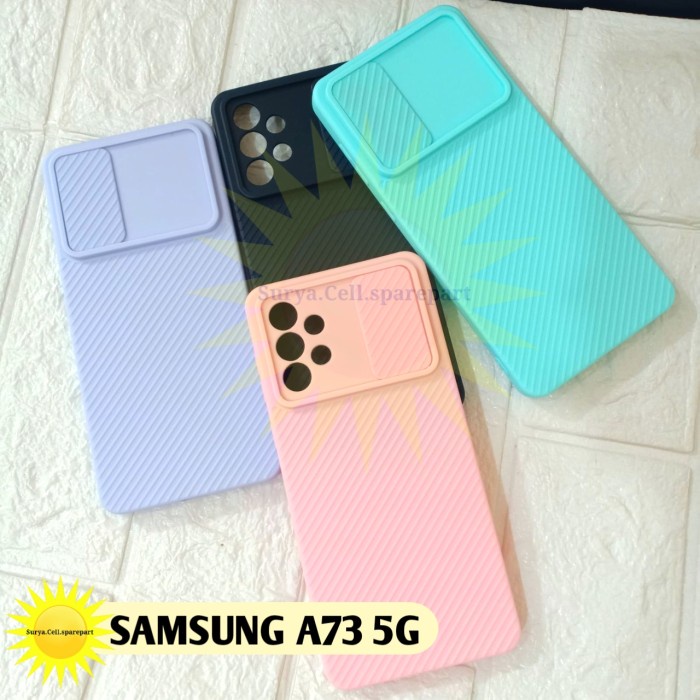 Softcase Slide Camera Protector Samsung A73 5G - SC