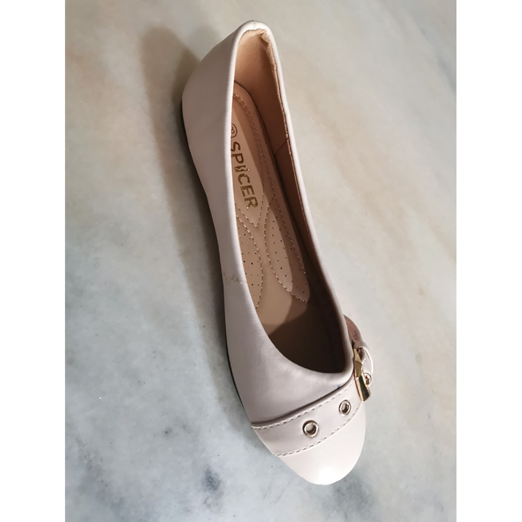Spicer Sepatu Wanita Dengan Pita Flat shoes Cewek Sepatu Flat Wanita