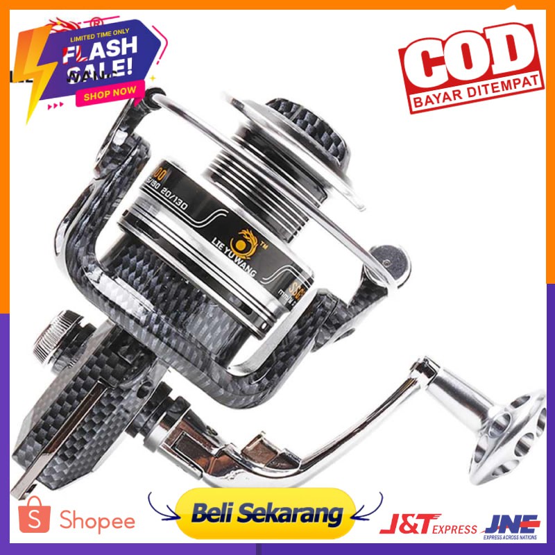 LIEYUWANG Reel Pancing 5000 12+1 Ball Bearing