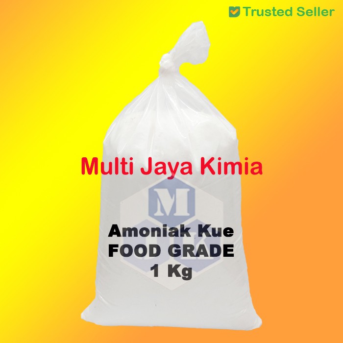 

Ammonium Bicarbonate / Amoniak Kue FOOD GRADE 1Kg