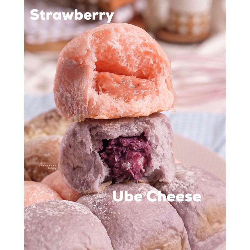 

ROTI SOBEK JAPANESE MILK BUN / MILK BREAD - Sweet Bun Mix 2-4 Rasa