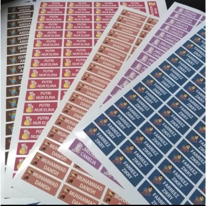 

CETAK STIKER A3+ VINYL/TRANSPARANT