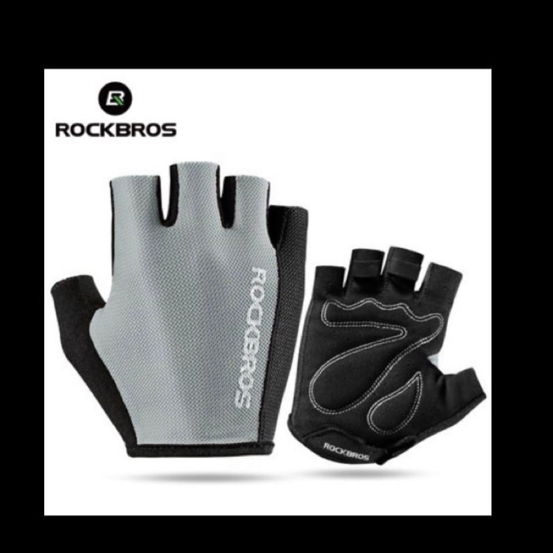 ROCKBROS S099 sarung tangan Sepeda Bike Glove Half Finger Anti Slip