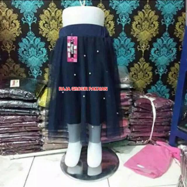 Rok Tutu Mutiara Anak Usia 2-13 Tahun