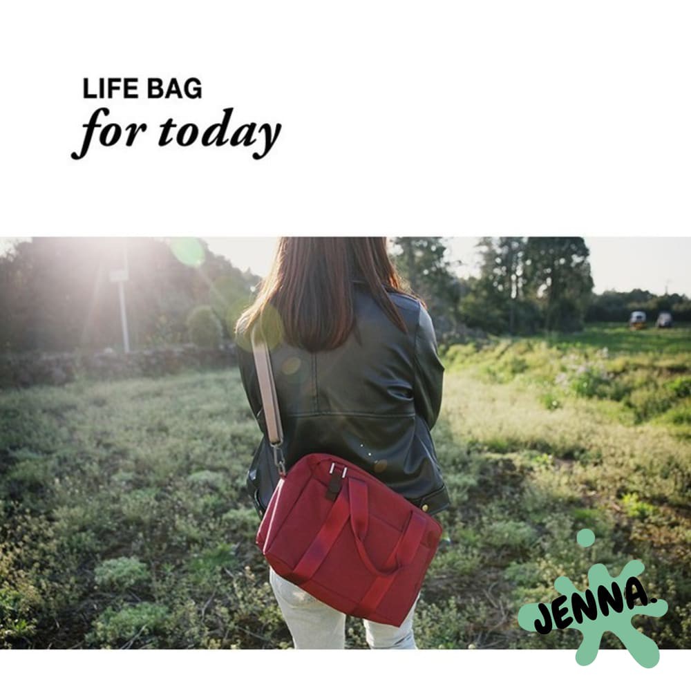 Tas selempang wanita sling bag Korea Life Bag for Today