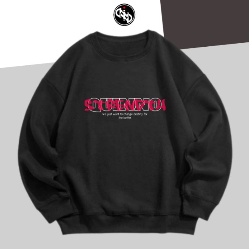 QUINNO - Sweater Crewneck Strenght - Crewneck Pria Wanita Q012