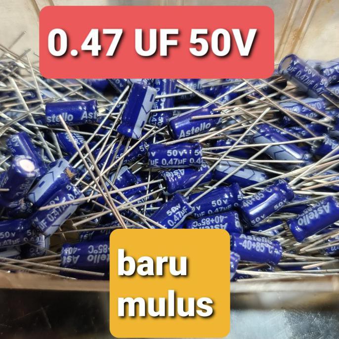 0.1Uf 50V - 0.47Uf 50V