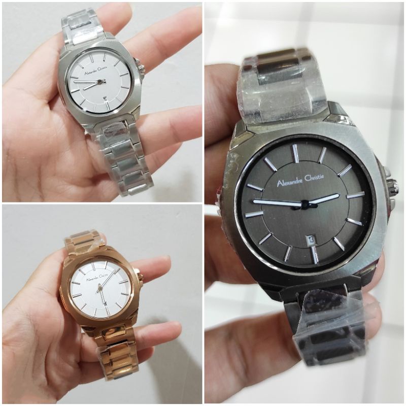 JAM TANGAN WANITA ALEXANDRE CHRISTIE AC 8611 NEW AC8611 STAINLESS ORIGINAL