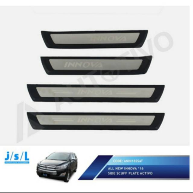 Sillplate samping all new Innova 2016-2021 model activo jsl