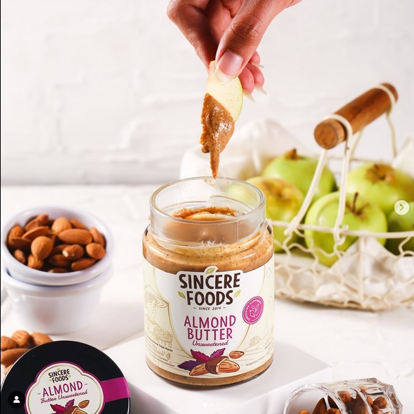 

Sincere Foods Dark Chocolate Spread Almond Hazelnut / Selai Coklat Vegan 300g