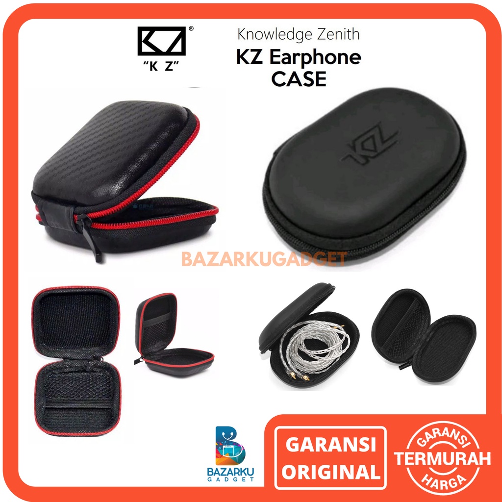 KZ Bag Knowledge Zenith Earphone Case Kotak Headset Case Headset Kabel Tempat Headset Kotak Penyimpa
