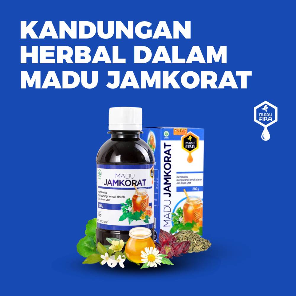 MADU JAMKORAT 280GR ASAM URAT KOLESTEROL