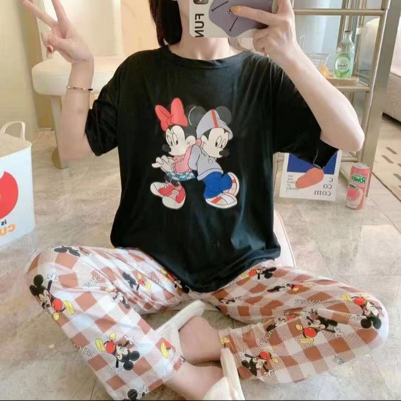 WM / piyama cp murah / piyama cp import / piyama import / piyama wanita / piyama cewek / piyama cp-Mickey usa