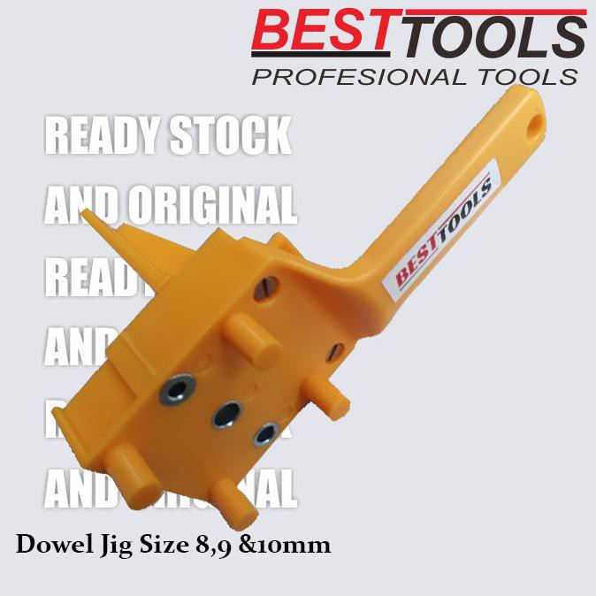 BESTTOOLS Dowel Jig Hole Drill Guide Pocket Hole Jig