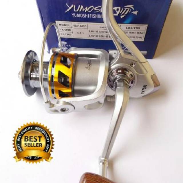 Reel YUMOSHI 7000 (13+1 Ball Bearings)