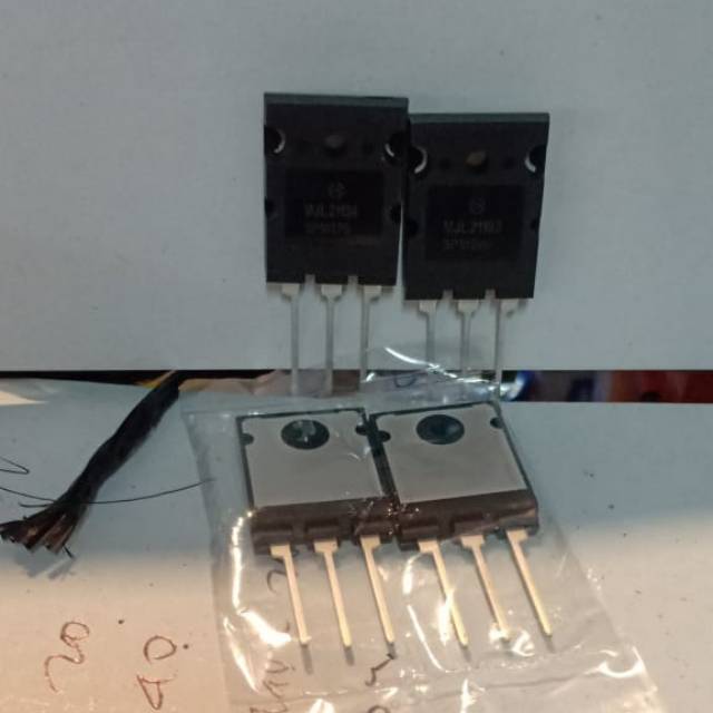 TRANSISTOR MJL 21193 dan MJL 21194