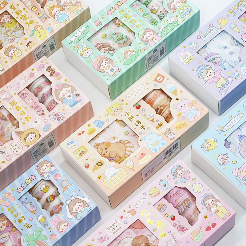 

Fresh Heart DIY Masking Tapes and Stickers Box Set