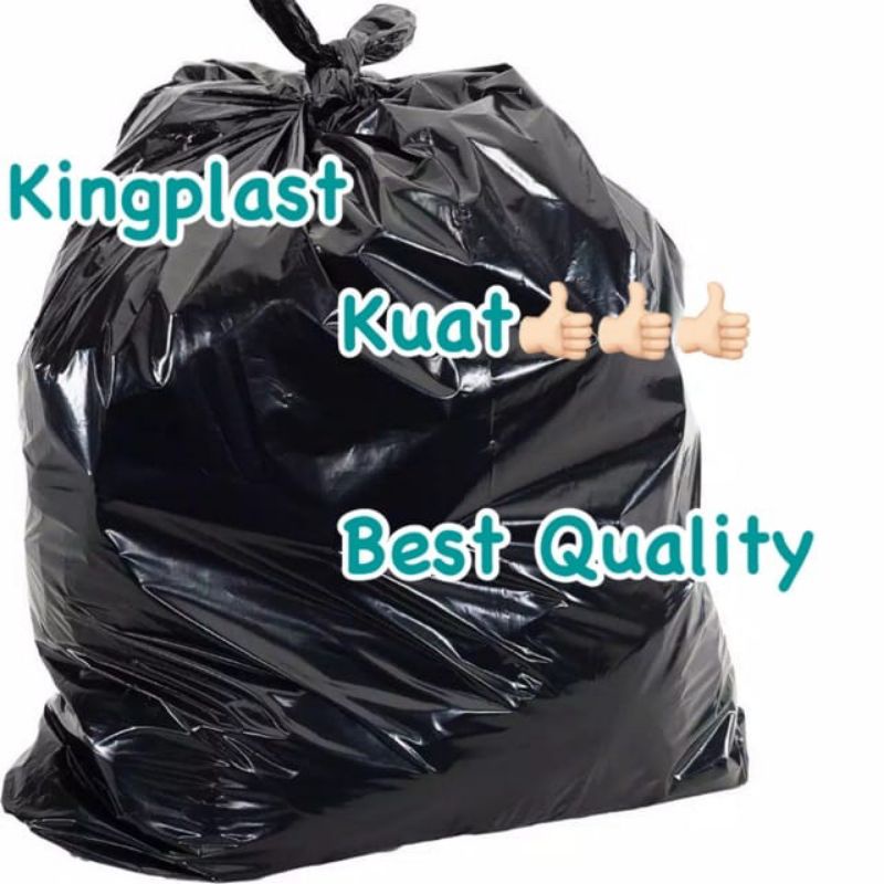 HD Sampah / Kantong Plastik Sampah Hitam /Trash Bag / Trashbag / Tempat Sampah Plastik