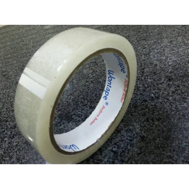 

HOT SALE|BEST SALLER Selotip selotape Wontape 2 cm bening kuat merekat