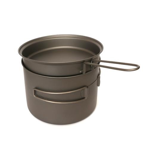 Alat Masak Camping Cooking Set TOAKS Titanium 1600ml Pot With Pan