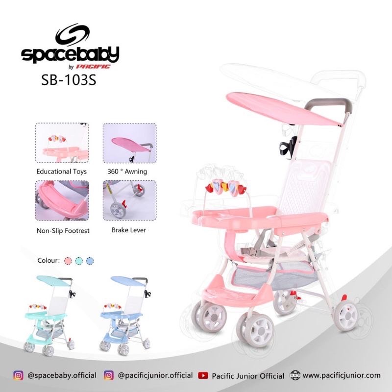 Baby Chair Stroller Spacebaby 103s Baby Chair Space baby