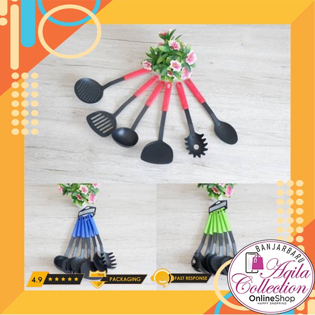 ALAT DAPUR PERALATAN MASAK SUTIL SPATULA SET