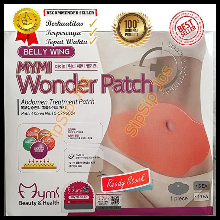 sgqx koyo pelangsing perut/pembakar lemak-mymi wonder patch-perut isi 5 pcs vn6q