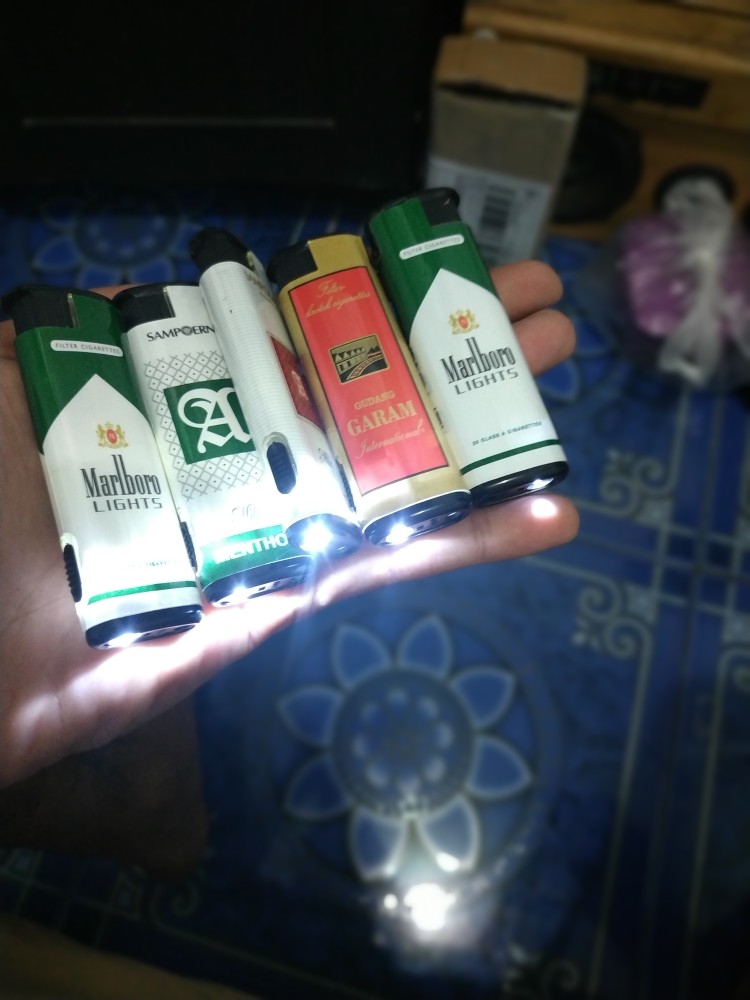 Korek Gas Bara Senter Dm-410led (5 Pcs)