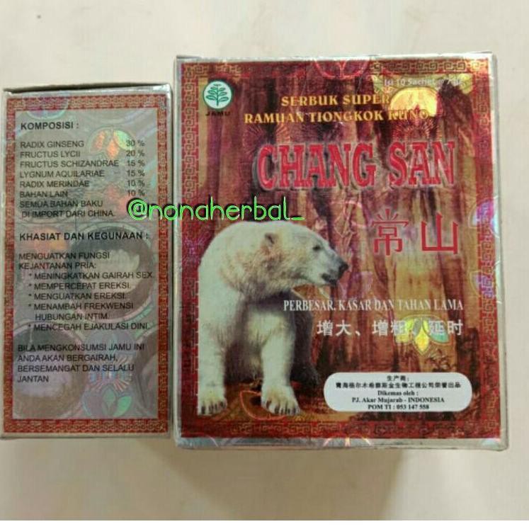 

Changsan jamu serbuk !!