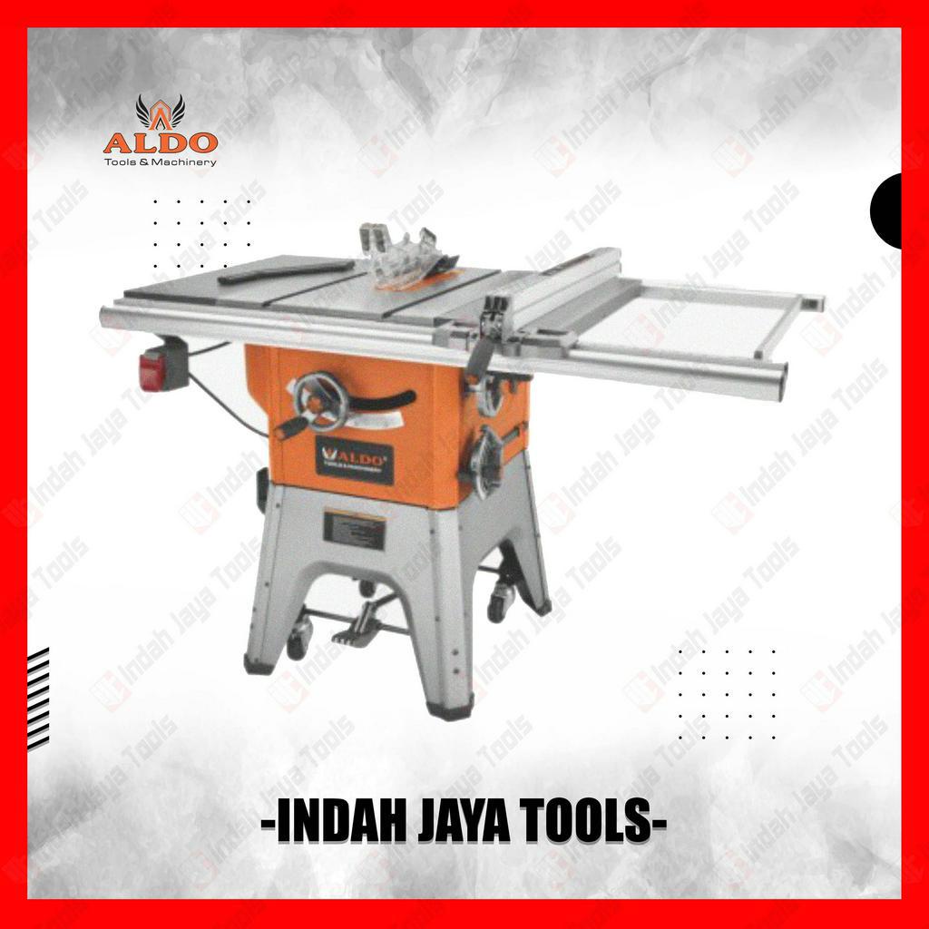 ALDO TBS-105 Table Saw 10 Inch - Mesin Gergaji Potong Kayu Meja Duduk