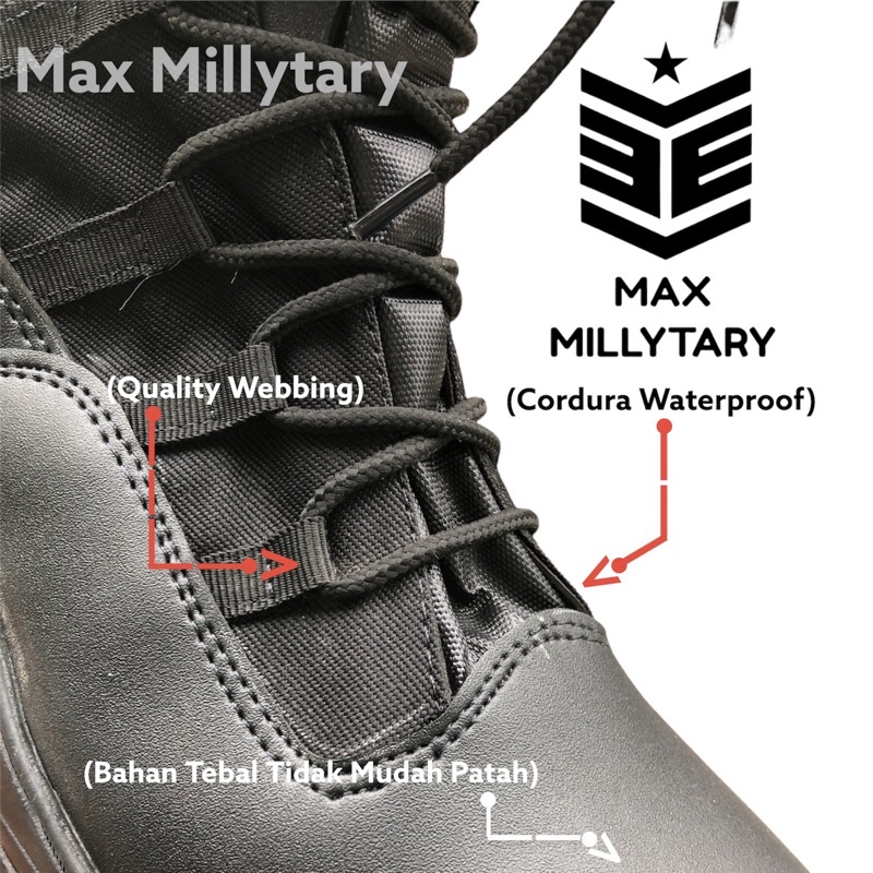 SEPATU PDL NINJA MILLYTARY,SEPATU PDL TNI SEPATU PDL POLRI,SEPATU PDL SECURITY,SEPATU PDL POL PP BERKUALITAS