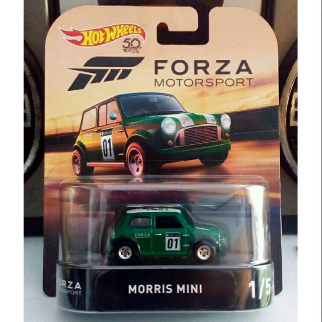 hot wheels forza morris mini