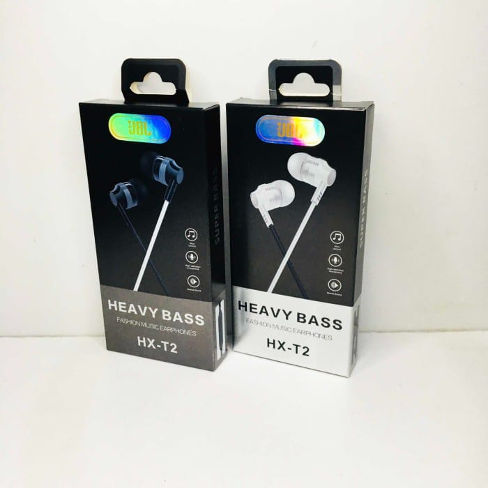 Headset J HX-T2 HEAVY BASS Handsfree J HX-T2 HEAVY BASS MIC Earphone J HX-T2 HEAY BASS