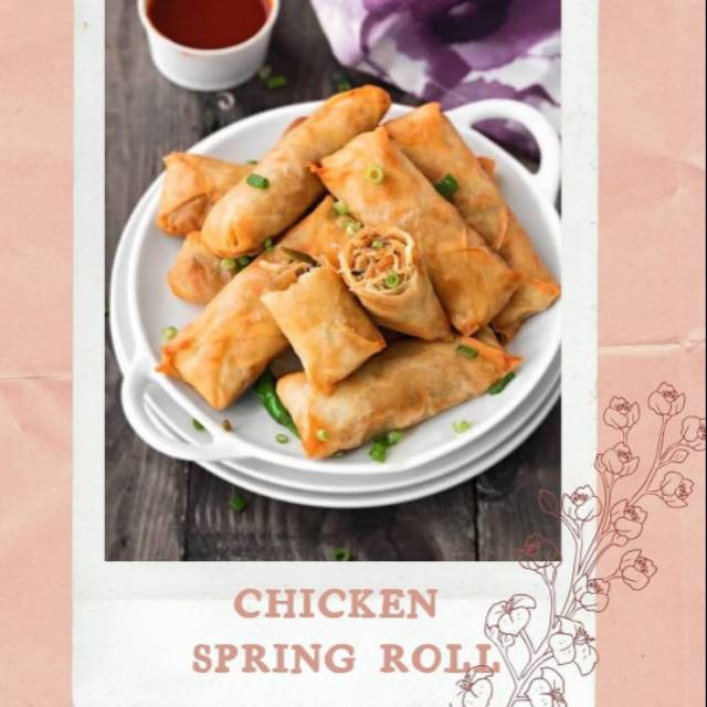 

Spring chicken roll by @tarahuneng