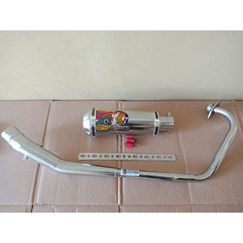 Knalpot Kawahara Satria FU150 Karbu Satria FU150 FI Facelift