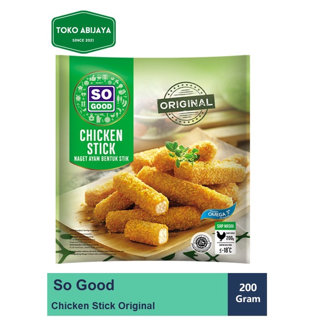 

So Good Chicken Stick Original berat 200 gram