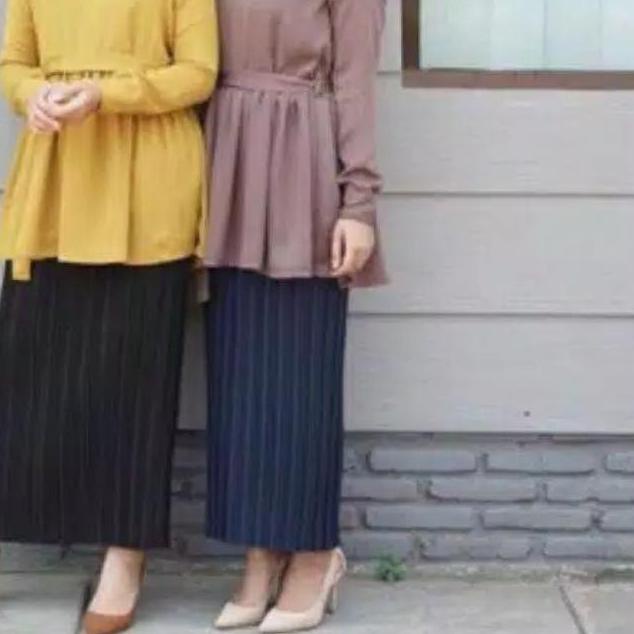 ۝ Rok Plisket Span Lurus Centi Premium Murah ☻