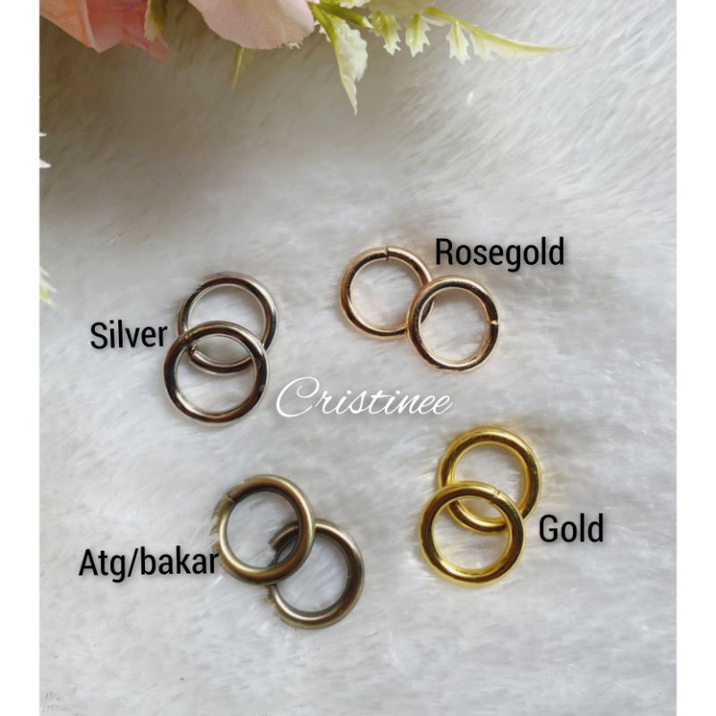 Ring bulat 1,3cm (12pcs)