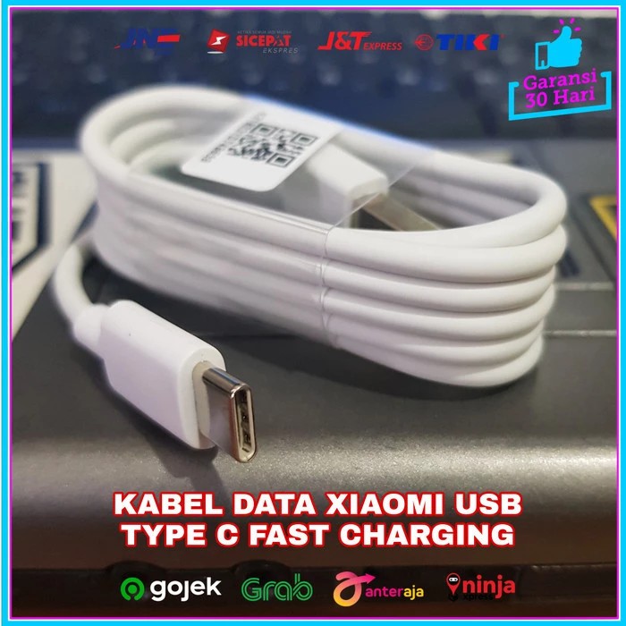 Kabel Data Fast charging Xiaomi Redmi Redmi Note ORIGINAL 100% USB C